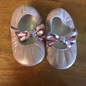 Adorable pink ballet slippers
